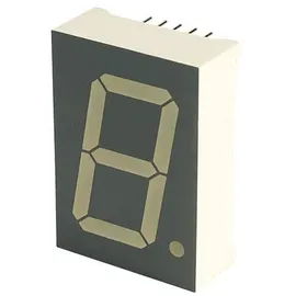 KINGBRIGHT 7-Segment-Anzeige Grün 4.4V SC10-21GWA