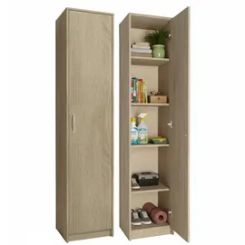 home collective Standregal 39 x 180 x 35 cm Beige