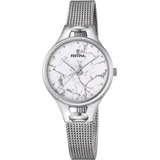 Festina Trend F16950/E Stahl Armbanduhr Mademoiselle silber