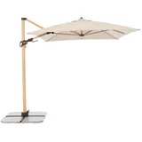 Doppler Alu Wood Ultra AX Pendel 300 x 220 cm natur