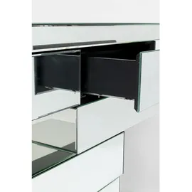 Kare Brick Mirror Spiegelkonsole 140x80x30 silber