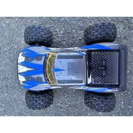AMEWI RC-Auto Hyper GO Monstertruck brushed 4WD mit GPS 1:16 RTR blau