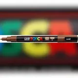 Uni-Ball Acrylmarker 1 St. Braun