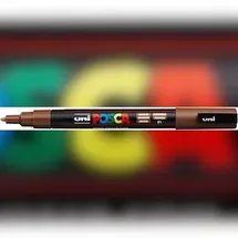 Uni-Ball Acrylmarker 1 St. Braun