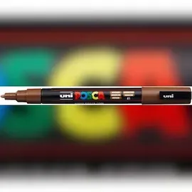 Uni-Ball Acrylmarker 1 St. Braun