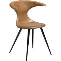 VCM Esszimmerstuhl Flair Leder braun 2er Set