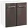 WELLTIME Waschbeckenunterschrank Venedig 50 x 53 cm Grau