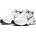 White/Metallic Silver
