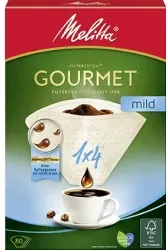 Melitta® Gourmet mild 1x4/80 Filtertüten 4006508208838 , 1 Packung = 80 Stück
