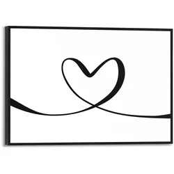 Bild HEART LINES - BHT 20x30x1.60 cm