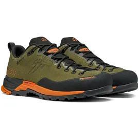 Tecnica Sulfur S MS GTX (Zustieg, Synthetik, wasserdicht) olivegrün/orange Herren