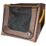 Sport Vibrations TAMI - Home aufblasbar, Airbagfunktion, M - Dog Box Hundetransportbox Hund Autotransportbox Transportbox Falbare Hundekäfig