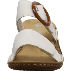 Rieker FSK Damen Sandalen für Damen, weiß, Größe 39 EU