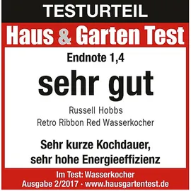 Russell Hobbs Retro 21670-70 ribbon red