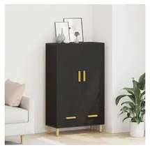 vidaXL Highboard 70 x 115 x 31 cm Schwarz