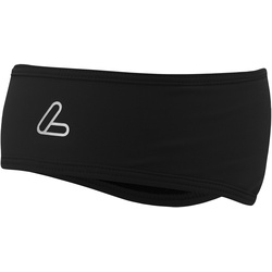 Löffler Mono Headband Flaps Stirnband schwarz