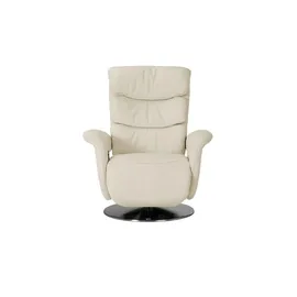 HIMOLLA Leder-Relaxsessel Leder 7628 ¦ creme ¦ Maße (cm): B: 83 H: 113 T: 92