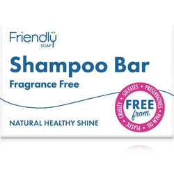 Friendly Soap Natural Shampoo Bar Fragrance Free Naturseife für das Haar 95 g