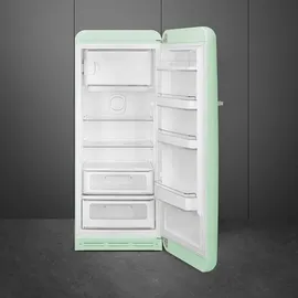 Smeg FAB28RPG5 Retro-Kühlschrank (270 l, 1530 mm hoch, Pastellgrün)
