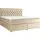 Home Affaire Boxspringbett HOME AFFAIRE "Julien", beige (cream), B:161cm L:210cm, 100% Polyester, Komplettbetten, Boxspringbett, mit Taschenfederkernmatratze