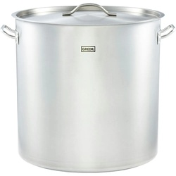 Gredil Edelstahl Suppentopf hohe Form, Serie ECO Ø 500 mm, Höhe 500 mm, 98,2 Liter, inkl. Deckel