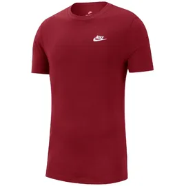 Nike Sportswear Club Herren T-Shirt rot - US: S
