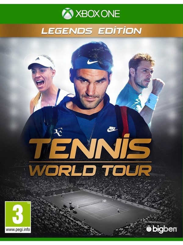 Tennis World Tour - Legends Edition - Microsoft Xbox One - Sport - PEGI 3