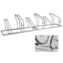 Trutzholm Fahrradständer für 6 Fahrräder höhenversetzt 210 x 45 cm Stahl