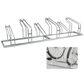 Trutzholm Fahrradständer für 6 Fahrräder höhenversetzt 210 x 45 cm Stahl