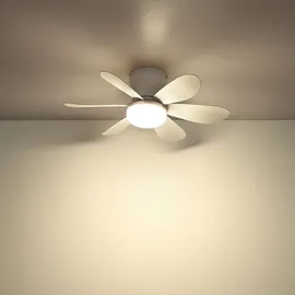 GLOBO Deckenventilator Delores 51 cm weiß