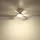 GLOBO Deckenventilator Delores 51 cm weiß