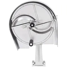 vidaXL Manueller Gemüseschneider Silbern 22 x 44,5 cm Aluminium