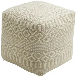 como Sitzpouf  Sarah , beige , Maße (cm): B: 40 H: 40