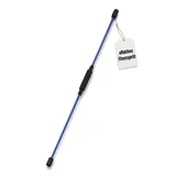 Schwingstab – schonendes Fitness- und Koordinationstraining – 1,6 m Glasfaser, inkl. Tragetasche (blau)
