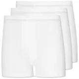 ESGE - Die Wäsche-Macher Retro Pants 3er Pack Herren Pant Lord Doppelripp (Packung, 3-St) mit eingriff weiß 7