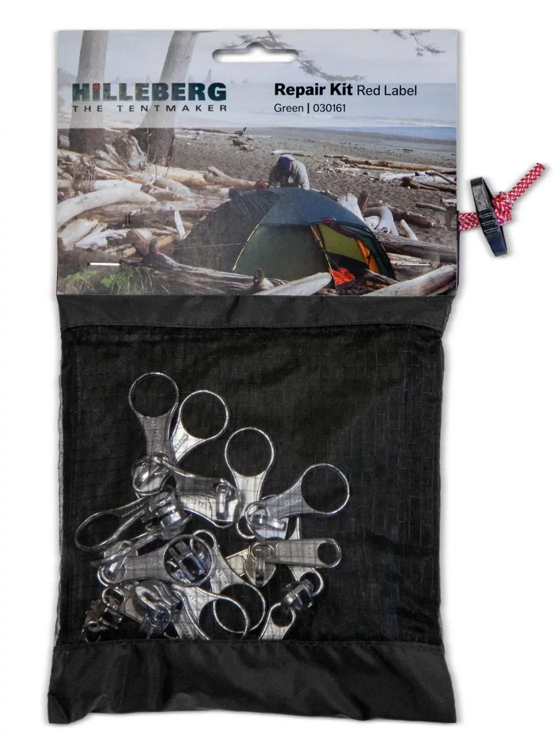 Hilleberg Reparaturset Grün für Red Label Zelte - STK - green