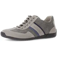 Gabor Pius Gabor Sneaker Low,Halbschuhe,recyceltes Futter,Wechselfußbett,Freizeitschuhe,Turnschuhe,Midgrey/dk.Grey/Fjord,42.5 EU / 8.5 UK