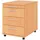 bümö basic Rollcontainer 43 x 42,8 x 59 cm Braun