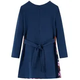 vidaXL Kinderkleid Langen Ärmeln Marineblau 140