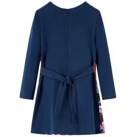vidaXL Kinderkleid Langen Ärmeln Marineblau 140