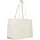 Valentino Wall Re Shopping Bag Schultertasche Kunstleder Beige/Weiß