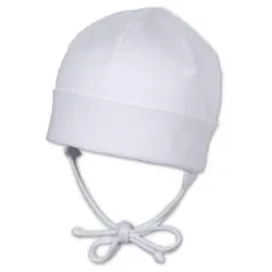 STERNTALER Baby Mütze weiss, 35 cm