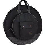 Meinl Percussion Meinl Cymbals 56 cm Beckentasche – gewachste Canvas-Kollektion – verstellbare Rucksackgurte, robuster Stoff und Tragegriff, 2 Jahre Garantie (MWC22BK)