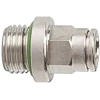 Riegler Gerade Steckverschraubung »metallica «, G 1/8 a., Schlauch-