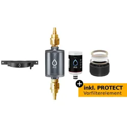 Alb Filter "NANO + PROTECT EINBAU" - Edelstahl - Trinkwasserfilter für Wohnmobil & Boot