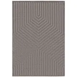 benuta Teppich Hellgrau 300x400 cm - Abstrakter Relief-teppich für Wohnzimmer, Schlafzimmer & Flur - Pflegeleicht - Fußbodenheizung Geeignet