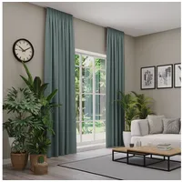 Neutex for you! Verdunkelungsvorhang »INSULA« Multifunktionsband 1 Stk. tlg. Uni-Dimout für starke Verdunklung, nach Maß, grün