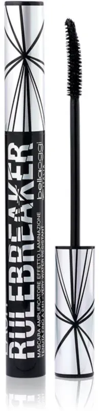 bellaoggi Rule Breaker Mascara Wasserbeständige Wimperntusche für mehr Länge, Drehung und Volumen Farbton Black 6 ml
