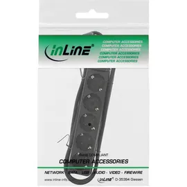 InLine Steckdosenleiste 1,5 m Schwarz 5 St.