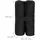 Relaxdays Pavillon Gewichte 4 Stück 43 x 56 x 2 cm Schwarz